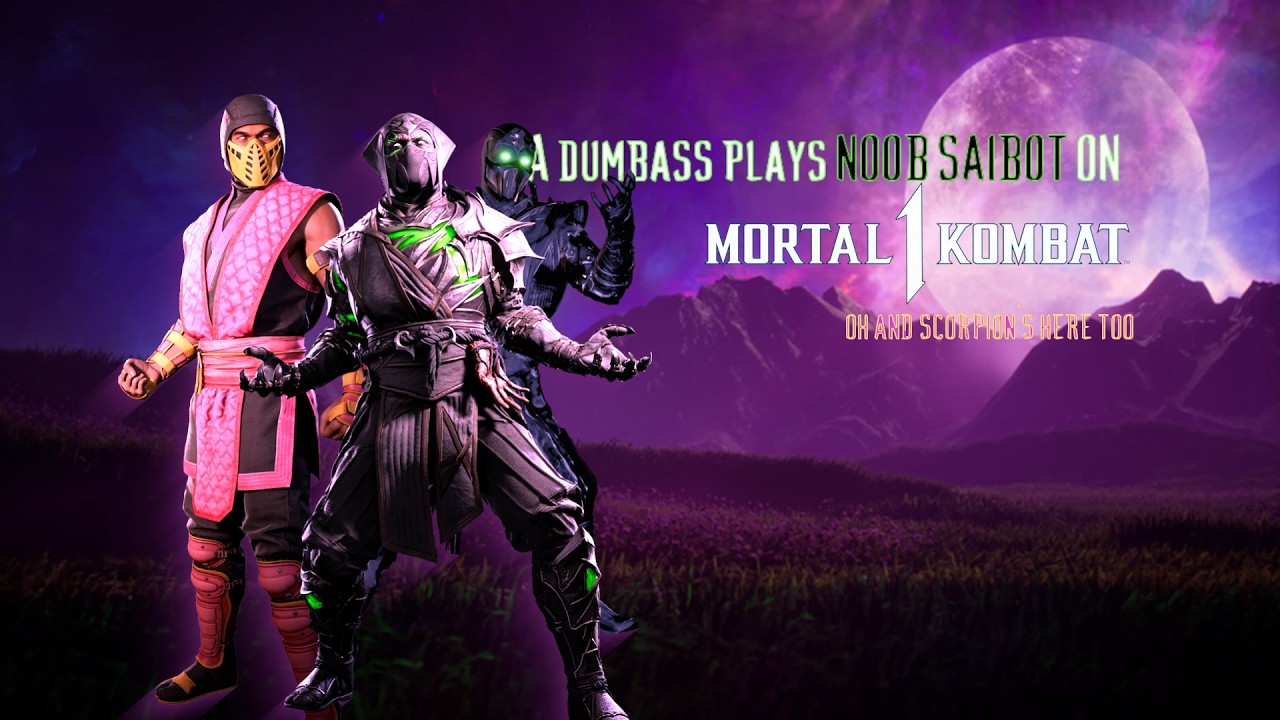 A DUMBASS PLAYS NOOB SAIBOT ON MK1