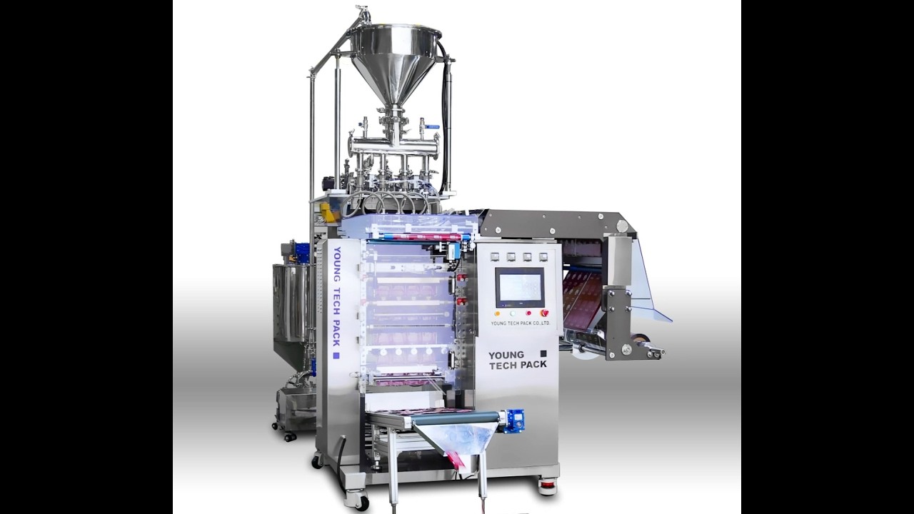 Korea-PnP Partners-Sachet Packaging machine-4 side sealing-Liquid