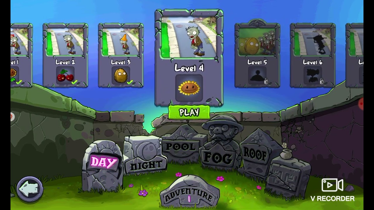 Plant VS Zombie(part 1 indonesia) sangat mudah