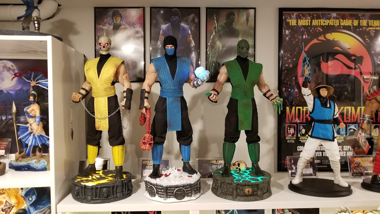 PCS Mortal Kombat Reptile 1/3 Statue Unboxing and Review