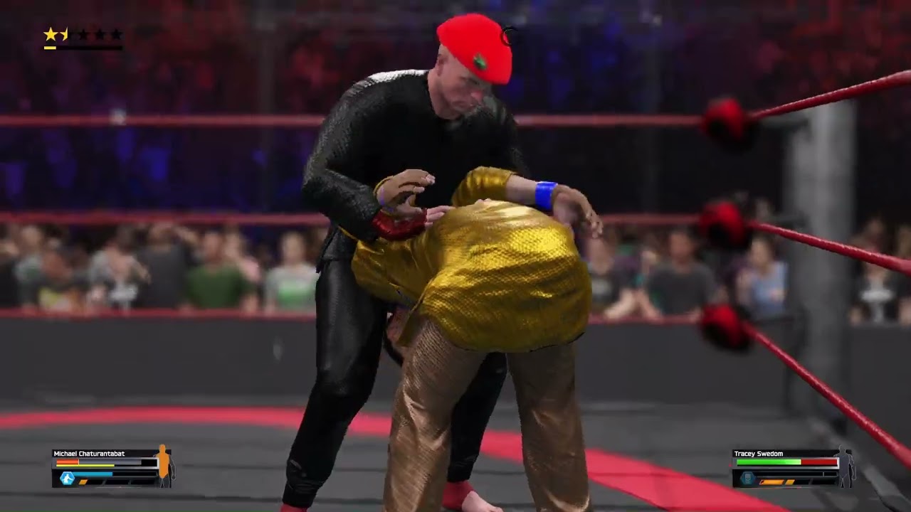 WWE 2K25:  WMAC:  Season 2: Episode 228:  Fight 3:  Wizard v Tracer