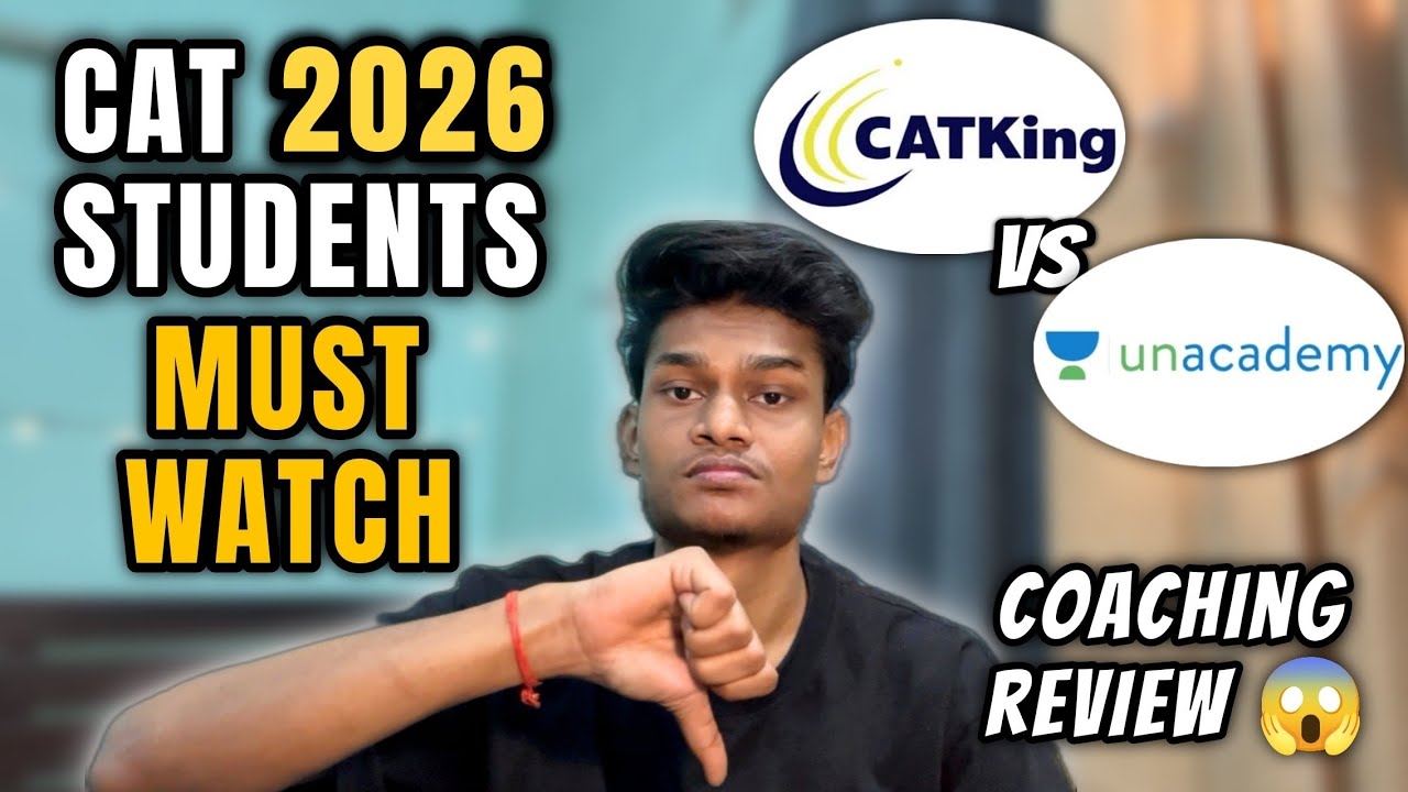 CATKing vs Unacademy‼️My Honest Review😱 Reality of Coaching | CAT 2025