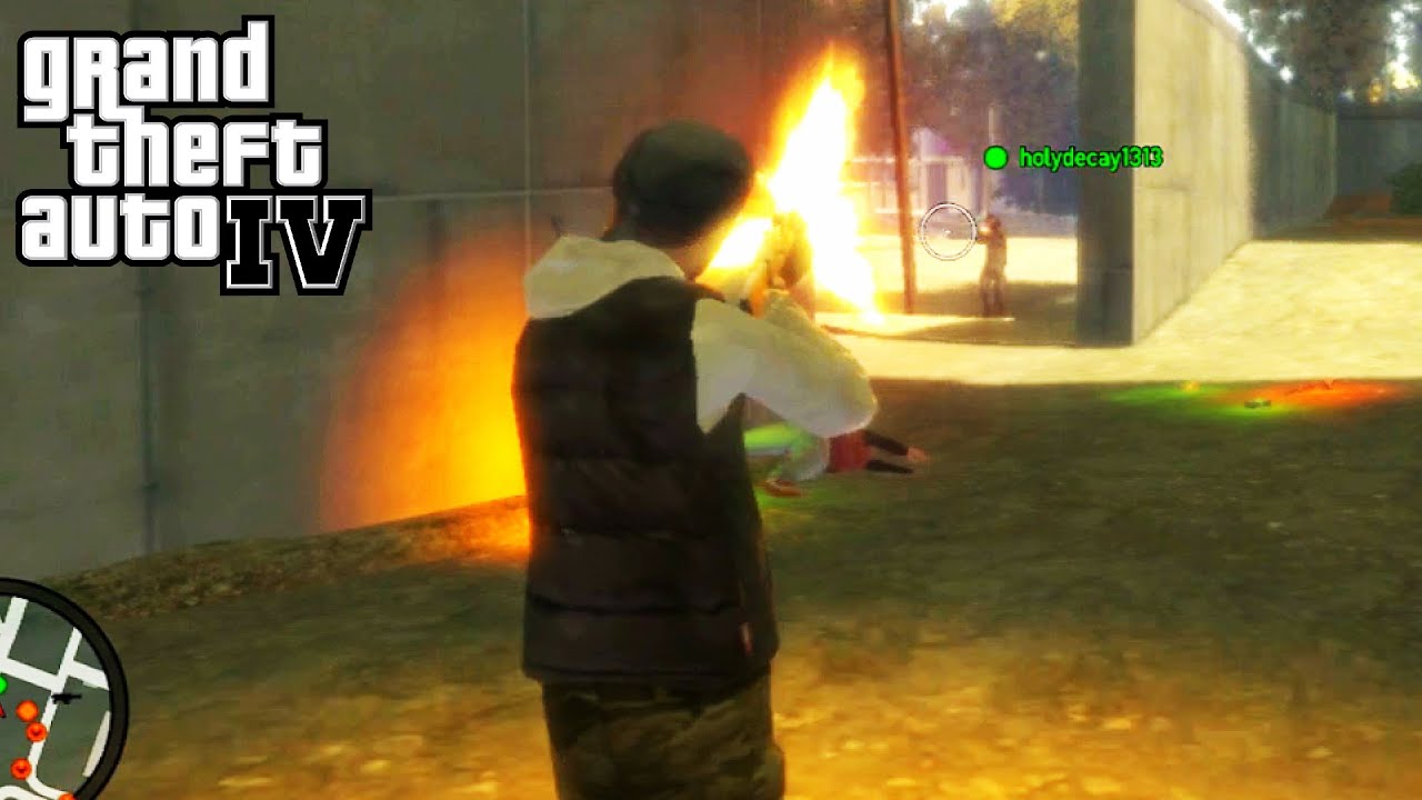 GTA 4 Online | Total Team Deathmatch Mayham!