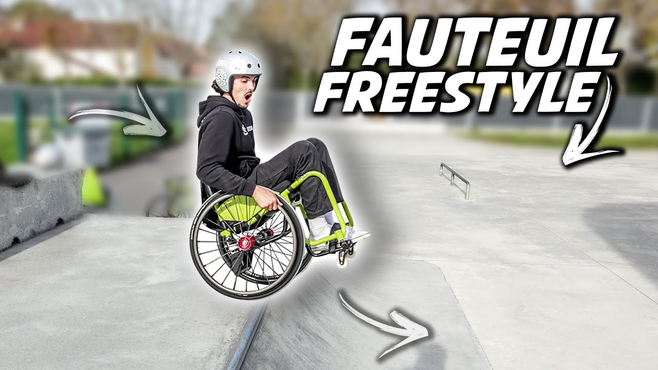 NOTRE PRO-RIDER EN FAUTEUIL FREESTYLE ! (ft.@Kilianlarher )