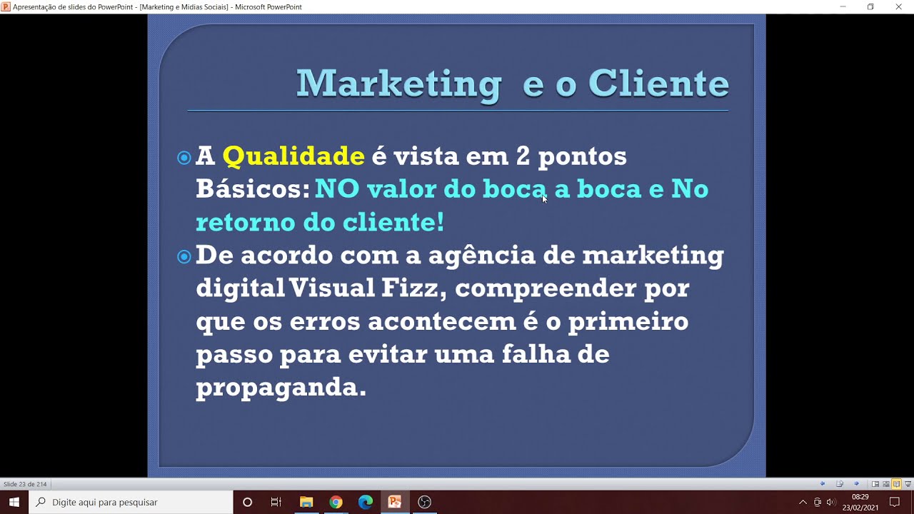 MMS 2021 Cliente e Foco do produto