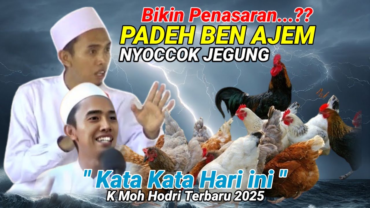 Padeh Ben Ajem Nyoccok Jegung‼️KH MOH HODRI Live Sejati Camplong Sampang