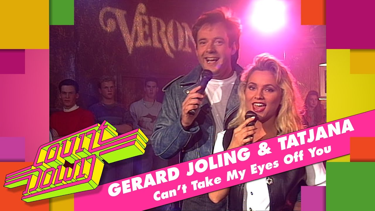 Gerard Joling en Tatjana - Can't Take My Eyes Off You  ( Countdown, 1992)
