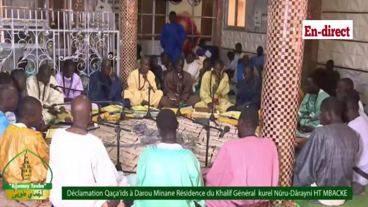 En-Direct ; Ajjumay tuubaa declamation Qacq-ids a darou minane