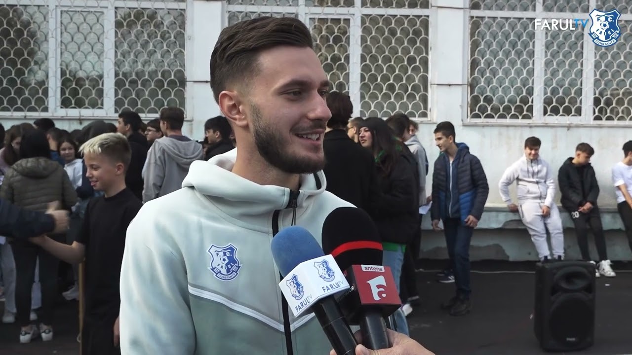 Proiectul „Învățăm să fim campioni”, în mijlocul elevilor de la Liceul Teoretic „Decebal”