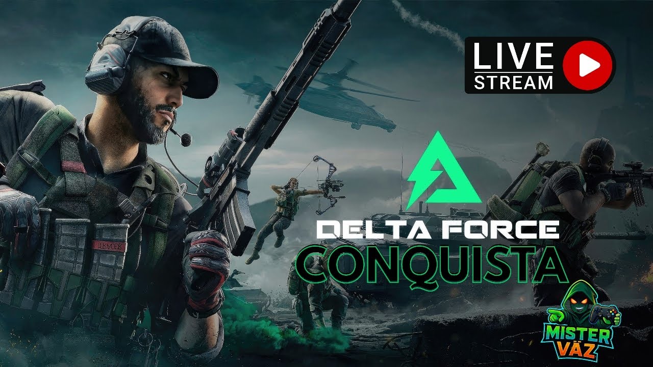 🔴LIVE🔴 | Delta Force Mobile 🚨 Zero Medo, Só Bala #fps #jesus