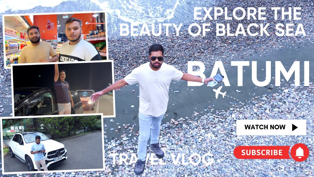 Batumi Diaries | Coastal Escape to the Black Sea  | Life at Sanapiro Hostel in Batumi  🌊