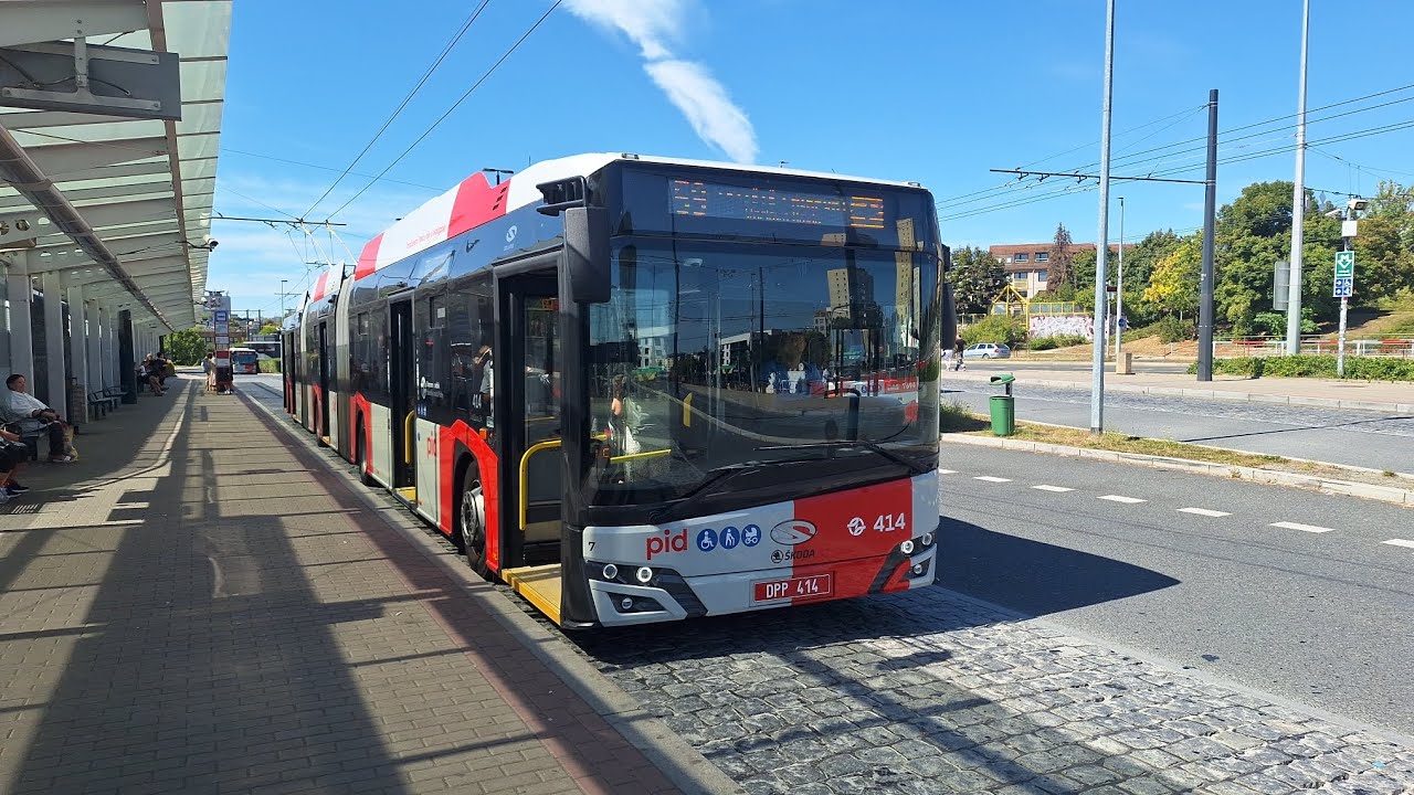 Trolejbusy na lince 59. 26.8.2025