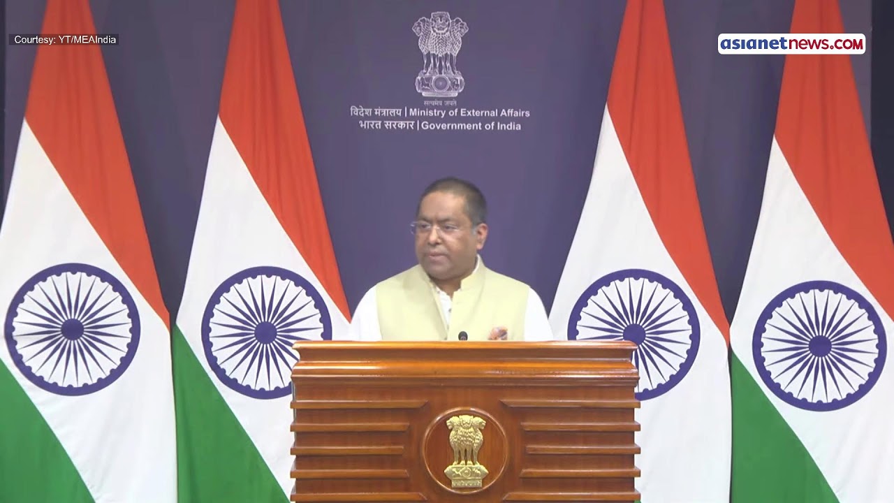 LIVE 🔴 MEA Weekly Media Briefing | Randhir Jaiswal |  Op Sindoor | India-Pakistan Tensions