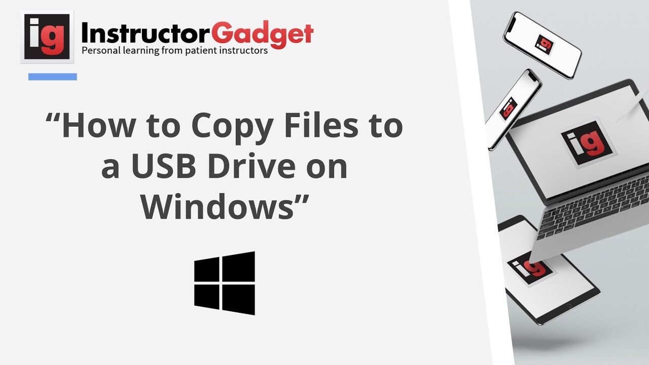 How to Copy Files To & From USB Drive on Windows (Step-by-Step for Beginners)