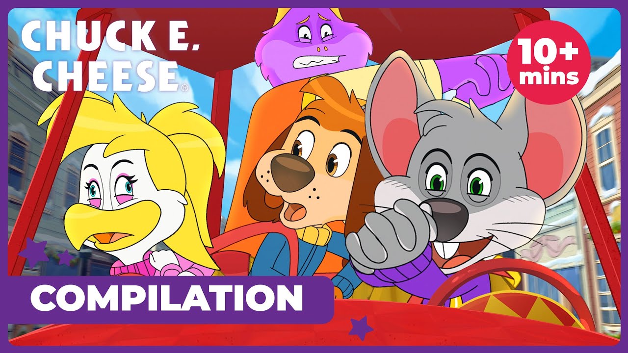 Me & My Friends Music Video + MORE Kids songs | Chuck E. Cheese Fun Animated Videos for Kids