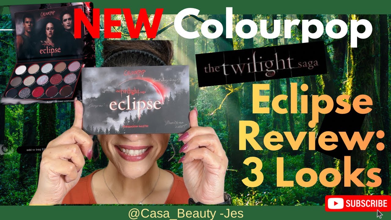 NEW Colourpop Eclipse: 1 palette: 3 Looks #makeup #colourpop #new #haul #review 