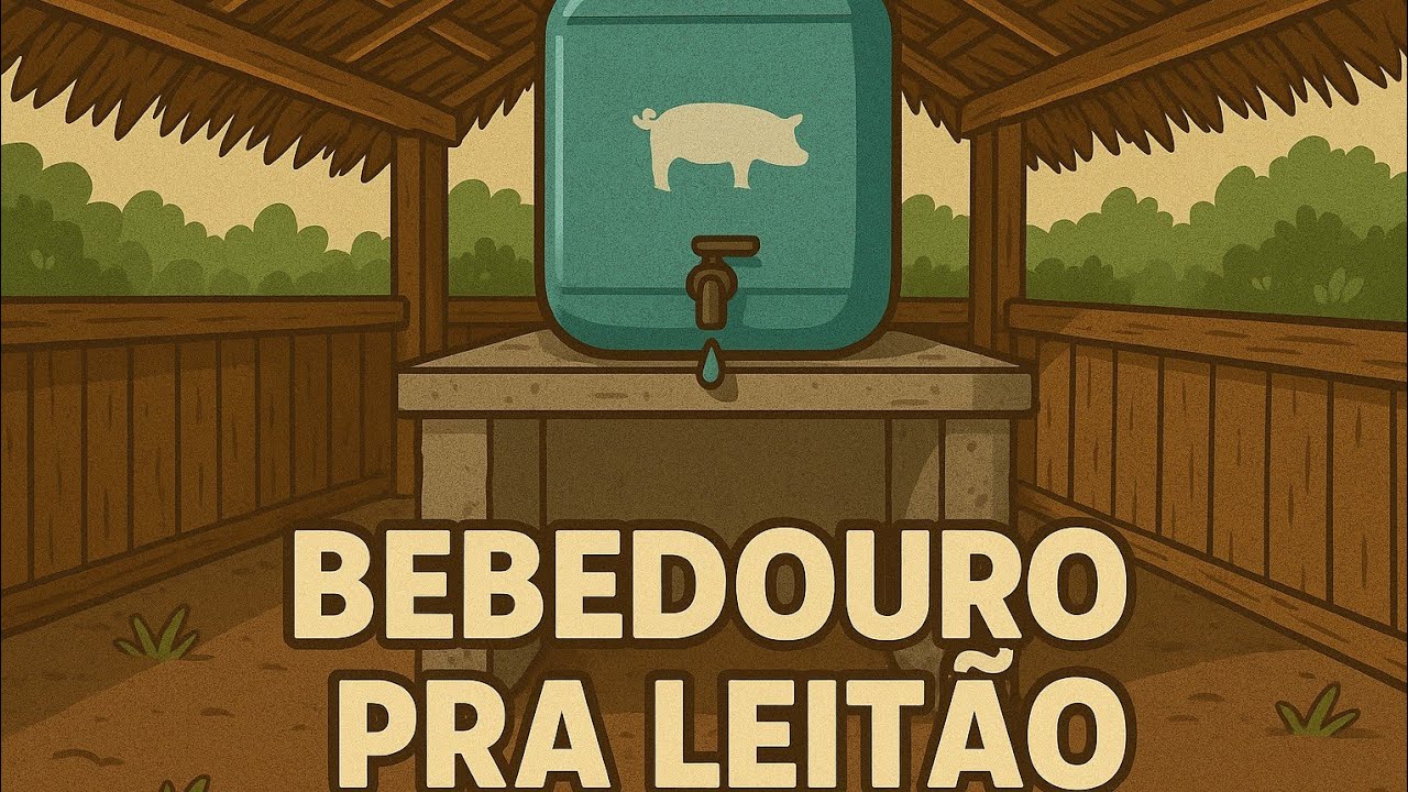 Bebedouro simples e barato