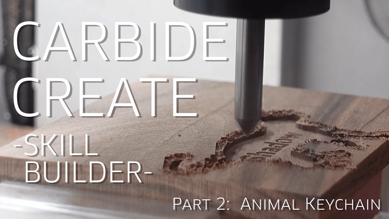Carbide Create - Skill Builder - Animal Keychain 2