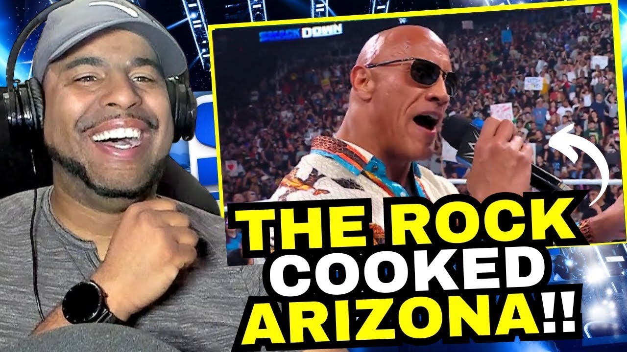 The ROCK COOKED Arizona!!!- WWE SMACKDOWN REACTION!!!