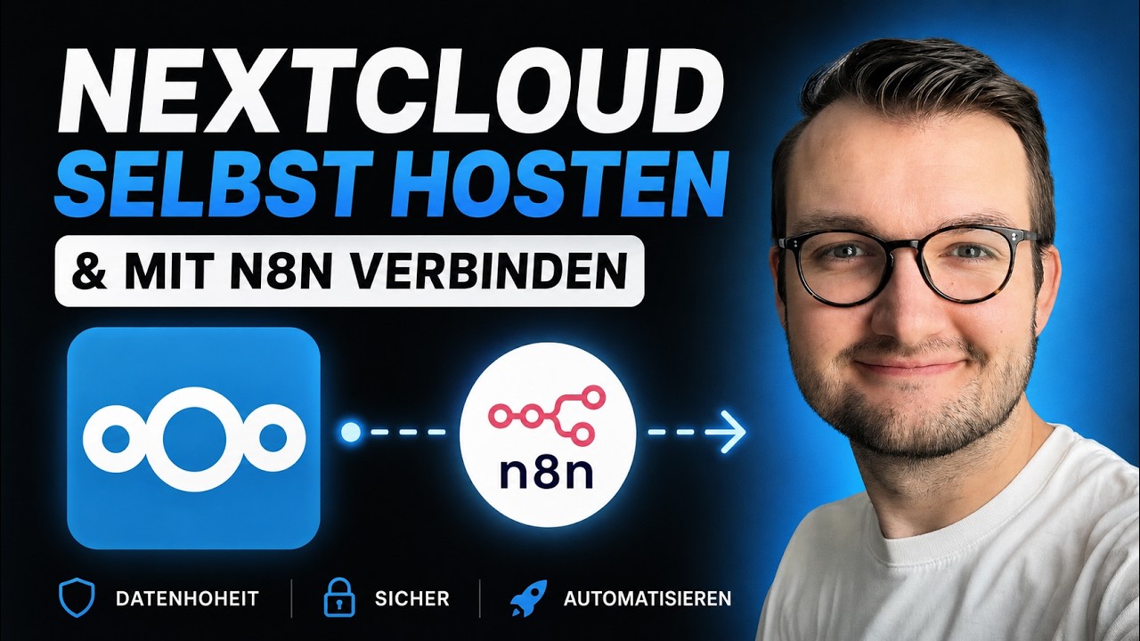 Nextcloud selbst hosten & mit n8n verbinden