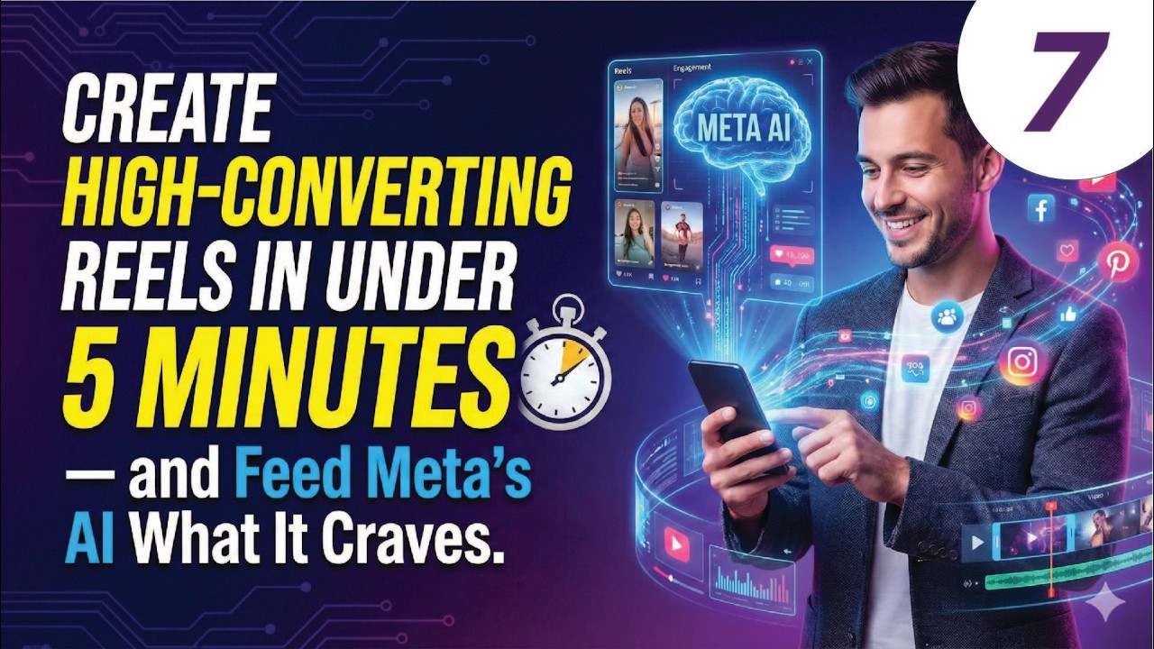 CREATE HIGH CONVERTING REELS IN UNDER 5 MINUTES Part 7