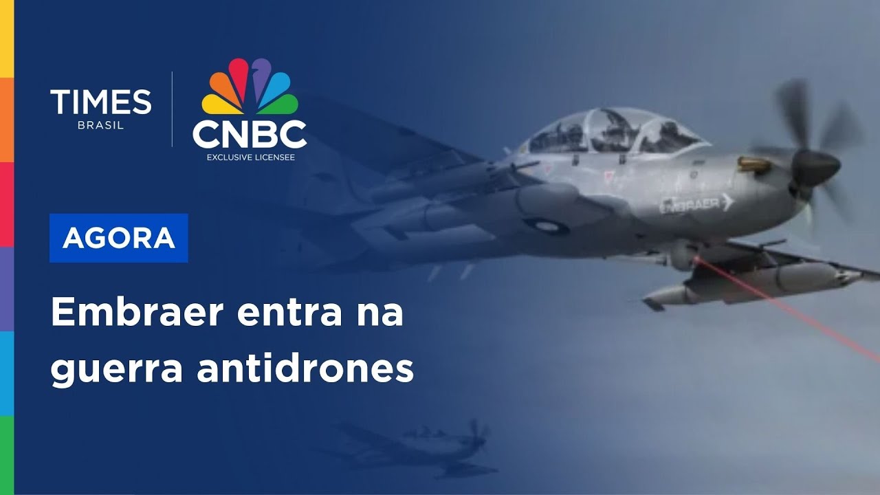 Embraer adiciona capacidade antidrone a Super Tucano e mira mercado militar; entenda