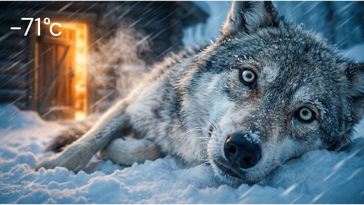 She Was Dying in the Snow… Until a Pregnant Wolf Did the Unthinkable