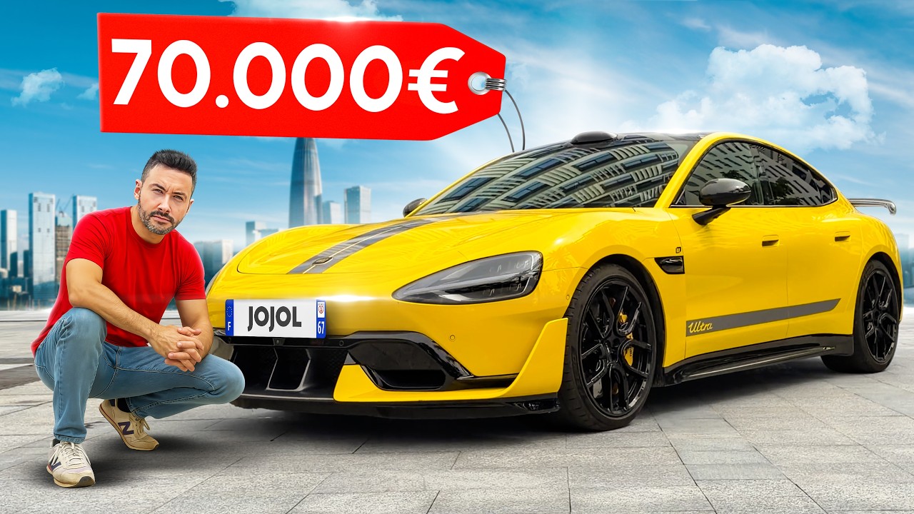 24H avec la supercar de Xiaomi &agrave; 70 000&euro; ! (100km/h en 1,97sec - 1548ch)