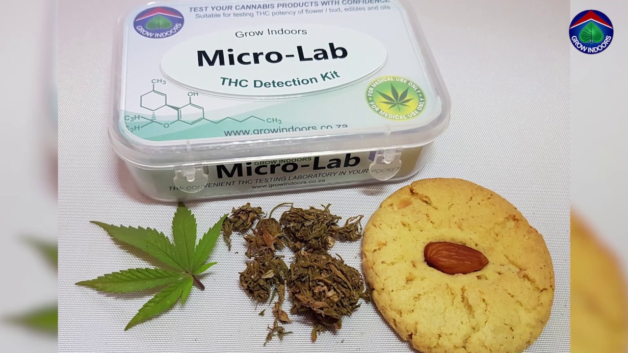 Grow Indoors THC Test Kit