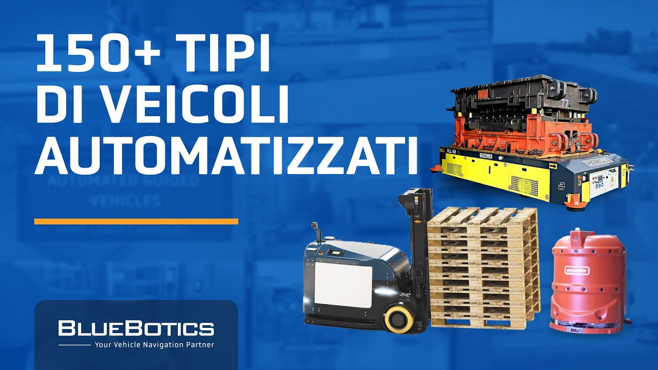 Il tuo veicolo, la nostra navigazione | ANT Natural Navigation per AGV, carrelli elevatori e AMR
