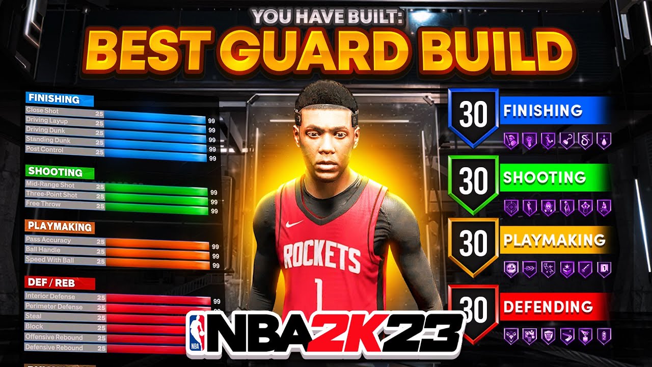 THIS 6'7 DEMIGOD POINT GUARD BUILD WILL BREAK NBA 2K23! OVERPOWERED BUILD! Best Build 2k23