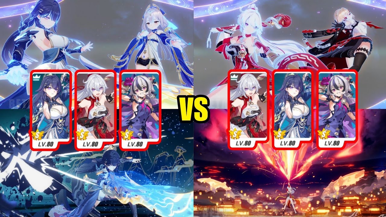 Honkai Impact 3 v8.7 - WHO HIGH COMBO Mei Xentinel VS Kiana Ba-Dum
