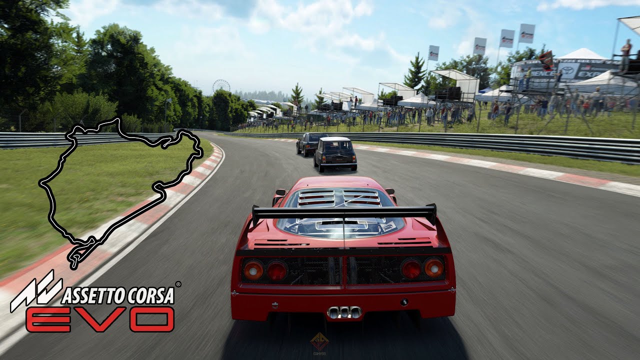 F40 The Nürburgring | Assetto Corsa Evo v0.4 Update