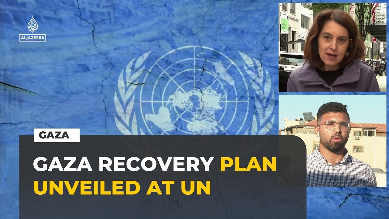 Gaza recovery plan unveiled at UN as Israeli operations continue