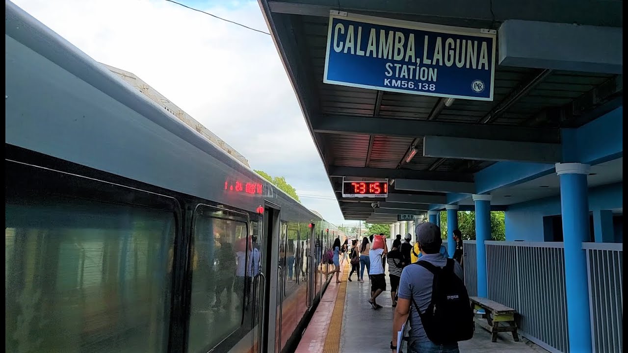 San Pablo, Laguna to Calamba, Laguna by Train - Full Run (PNR Calamba to Lucena line reopening)