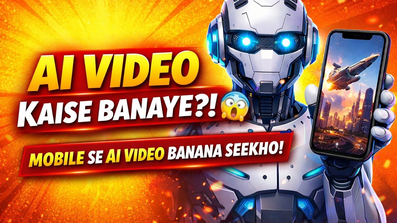 AI Video Kaise Banaye? Mobile Se Step-by-Step Guide (2026)
