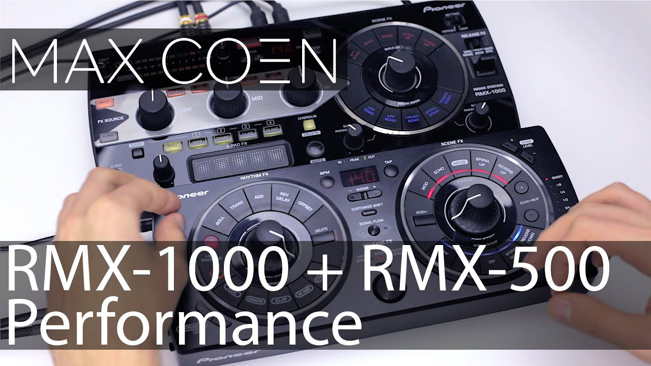 Pioneer DJ RMX-1000 + RMX-500 Performance remix station only rmx