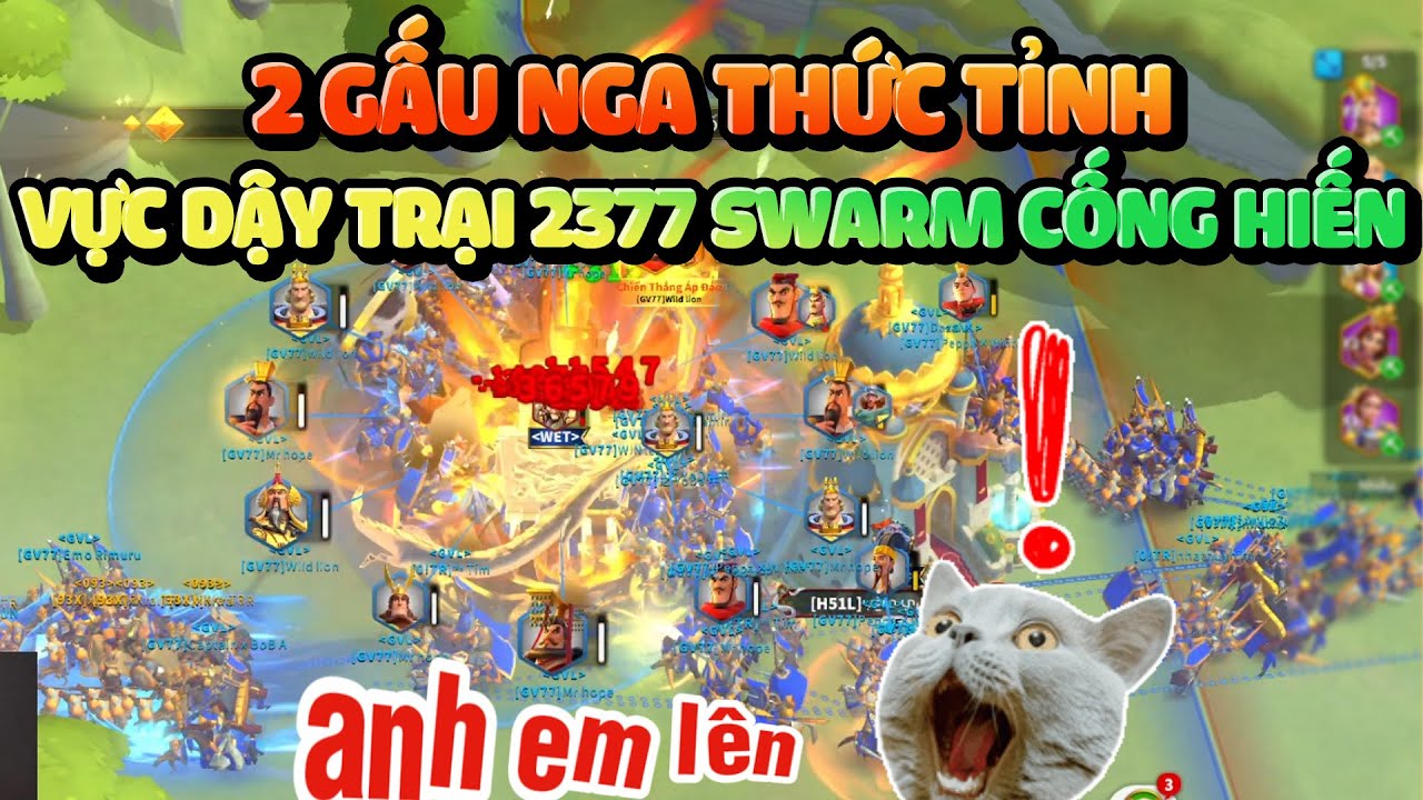 Khoảnh Khắc 2 Boss Nga Đốt Lính Trở Lại Rút Ống Thở G5 - 2377 Online Đông Cống Hiến Rise of Kingdoms