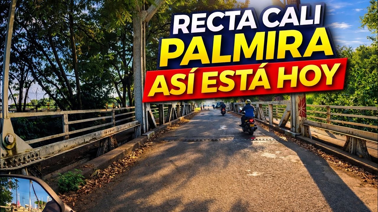 Recorriendo la Recta Cali – Palmira 🏍️ | Tráfico y paisaje