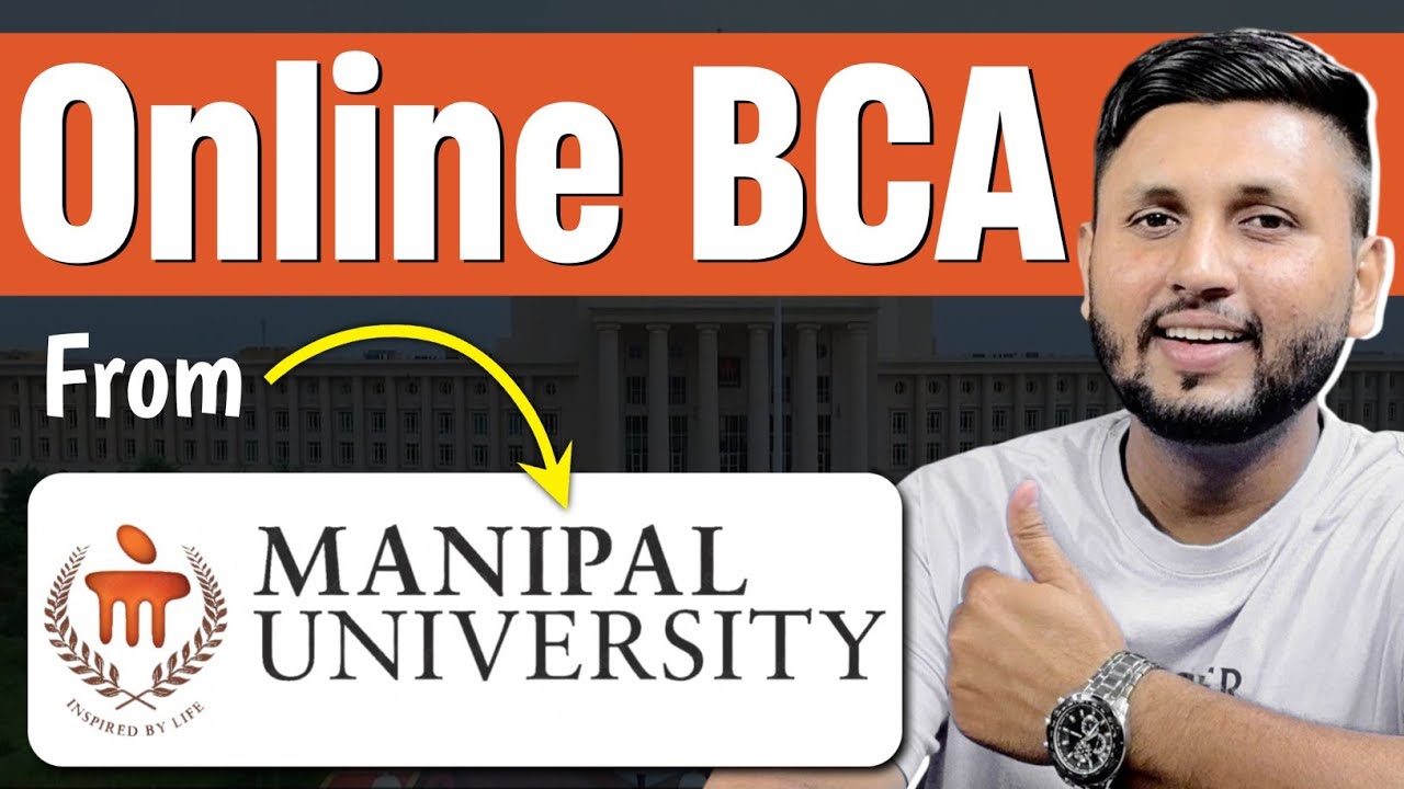 Online BCA From Manipal University | Complete Details | Manipal University Online | BCA Admission