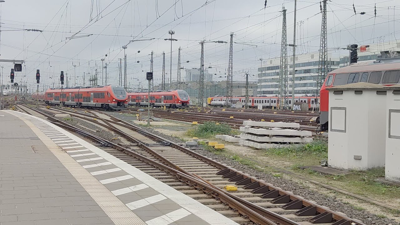 Züge in Frankfurt (Main) Hbf 25.10.2024 🇩🇪