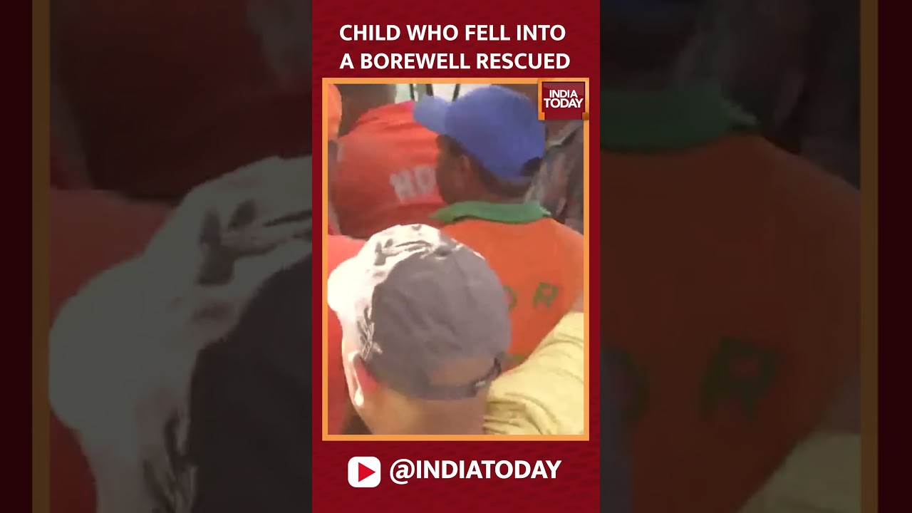 NDRF Rescues 3 Years Old Boy Trapped In A Borewell In Nalanda