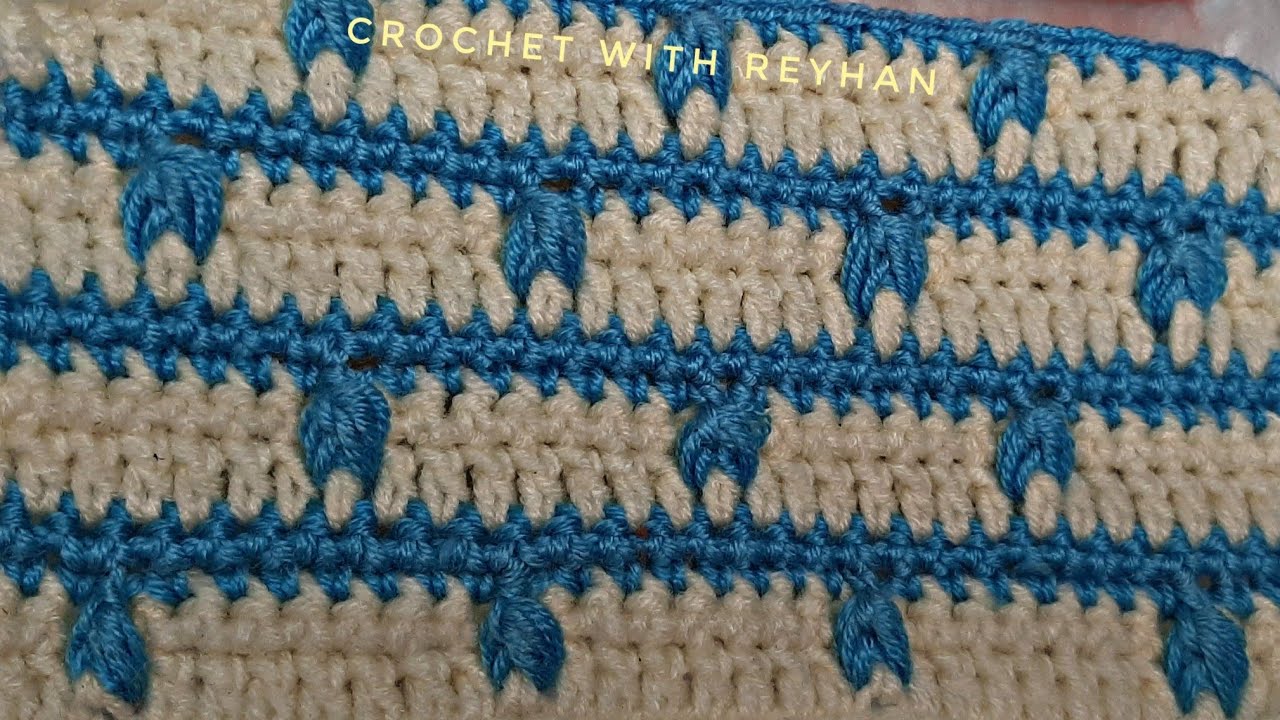 Beautiful and super easy crochet tutorial !!