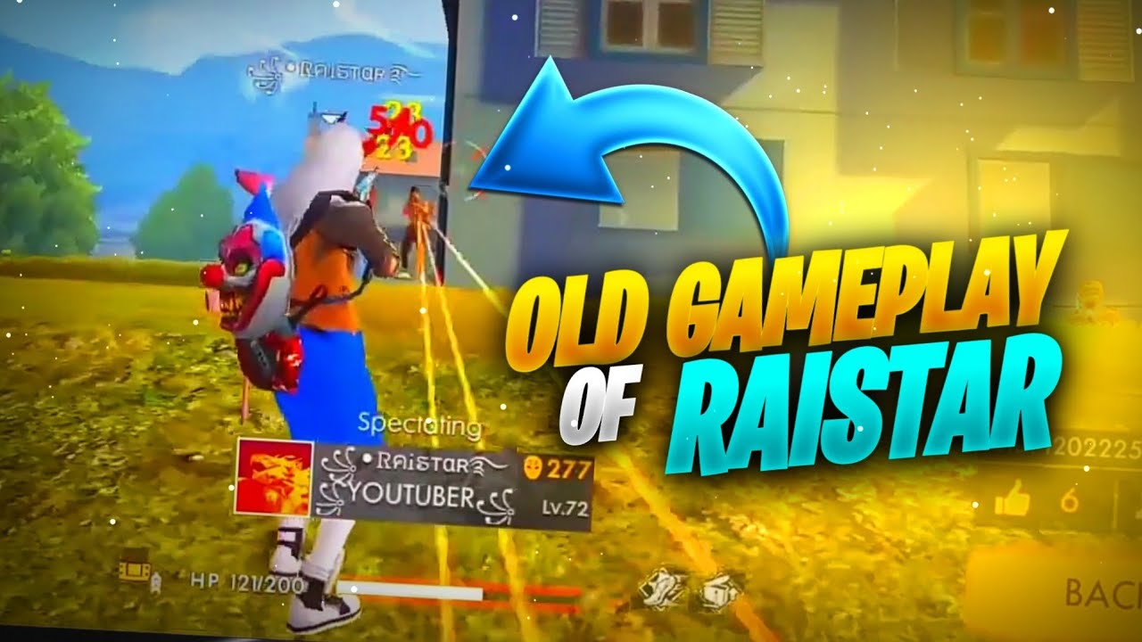 The Old GamePlay Of Raistar|The True Founder Of Binod-2B Gamer😂😂
