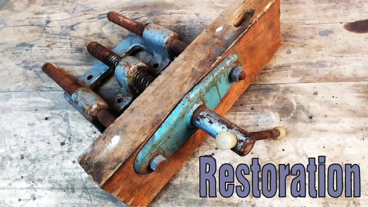 Restoring an old woodworking vise !