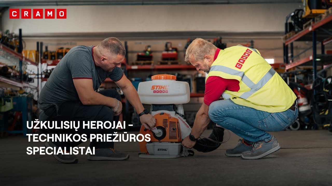 CRAMO  Technikos priežiūros specialisto kasdienybė