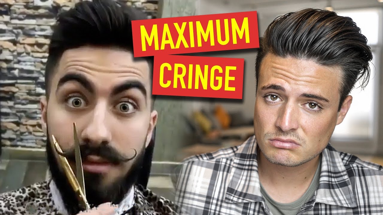 Instagram's FINEST Cringy Mens Hair Content