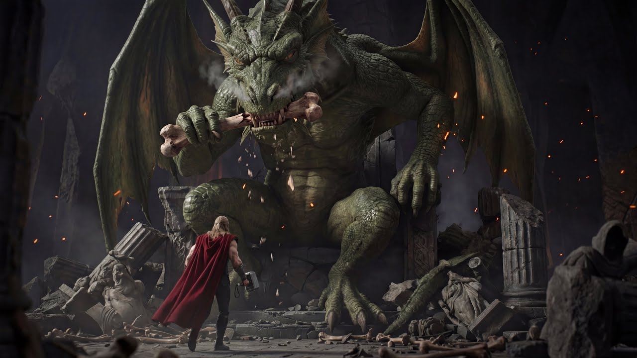 Thor VS Fin Fang Foom: The Movie | Epic Cinematic Short Film