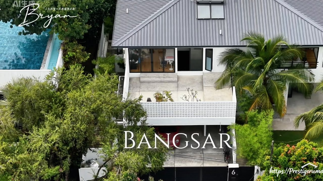 Stunning Modern Home in Bangsar | Private Pool & Lush Greenery | Real Estate Tour