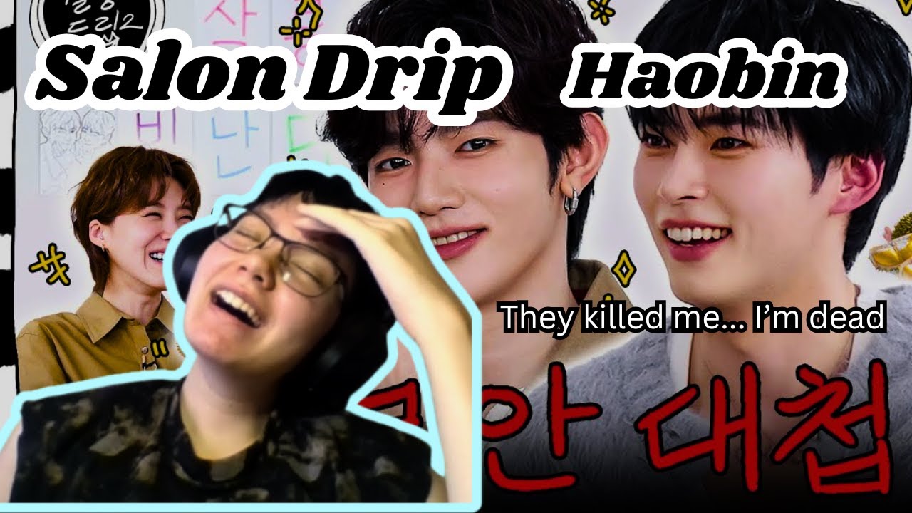 *SALON DRIP* With ZHANG HAO and SUNG HANBIN | ZEROBASEONE (제로베이스원) - FIRST REACTION